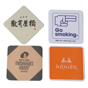 角丸型定型コースター